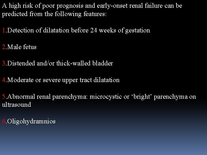 A high risk of poor prognosis and early-onset renal failure can be predicted from