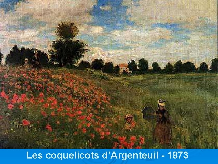 Les coquelicots d’Argenteuil - 1873 