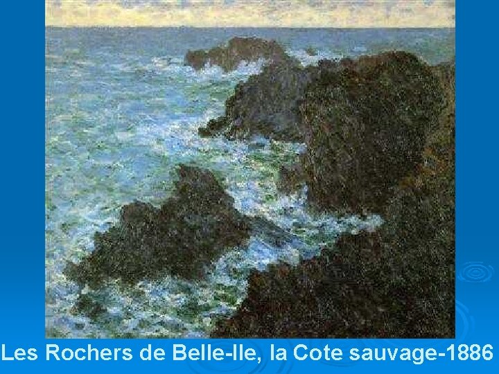 Les Rochers de Belle-Ile, la Cote sauvage-1886 