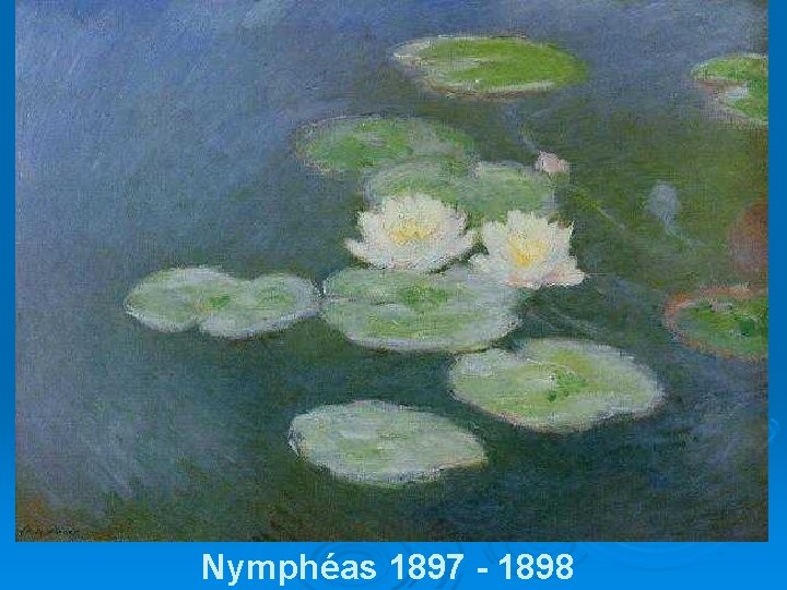 Nymphéas 1897 - 1898 