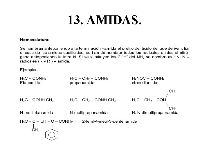 13. AMIDAS. 