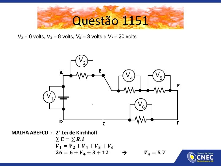 Questão 1151 A B E D C F 