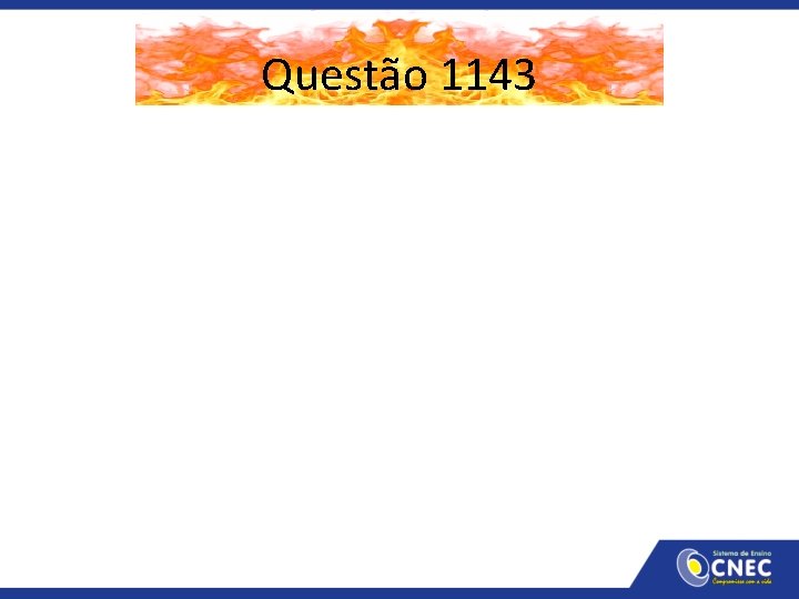 Questão 1143 