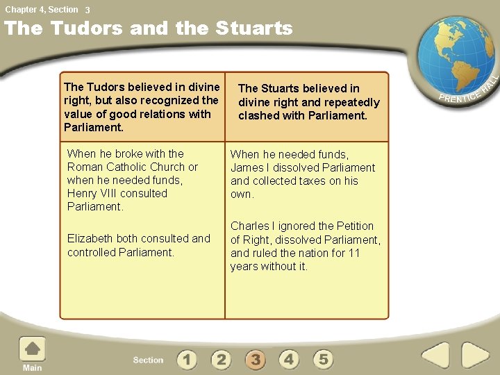 Chapter 4, Section 3 The Tudors and the Stuarts The Tudors believed in divine Chapter 4, Section 3 The Tudors and the Stuarts The Tudors believed in divine