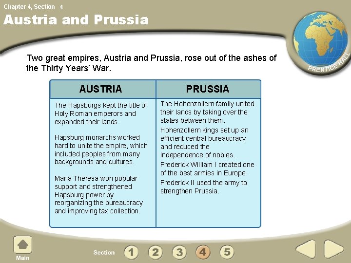 Chapter 4, Section 4 Austria and Prussia Two great empires, Austria and Prussia, rose Chapter 4, Section 4 Austria and Prussia Two great empires, Austria and Prussia, rose