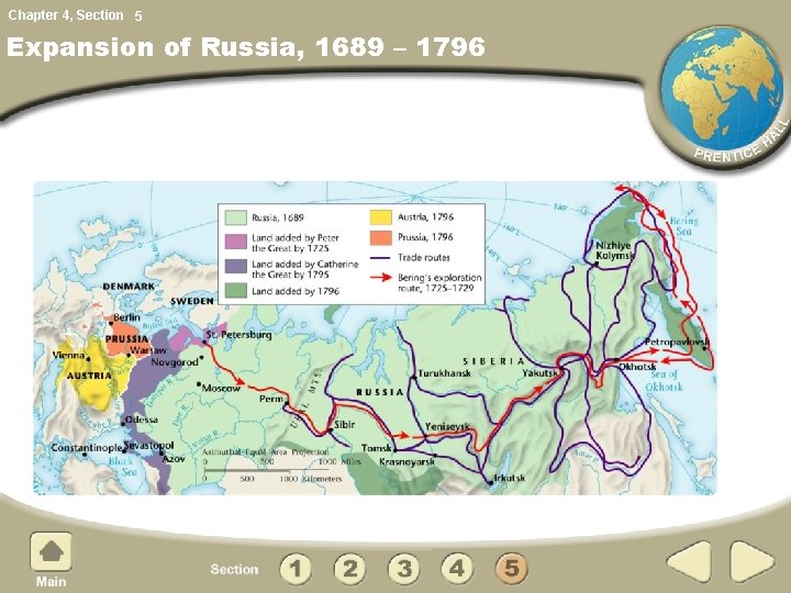 Chapter 4, Section 5 Expansion of Russia, 1689 – 1796 Chapter 4, Section 5 Expansion of Russia, 1689 – 1796