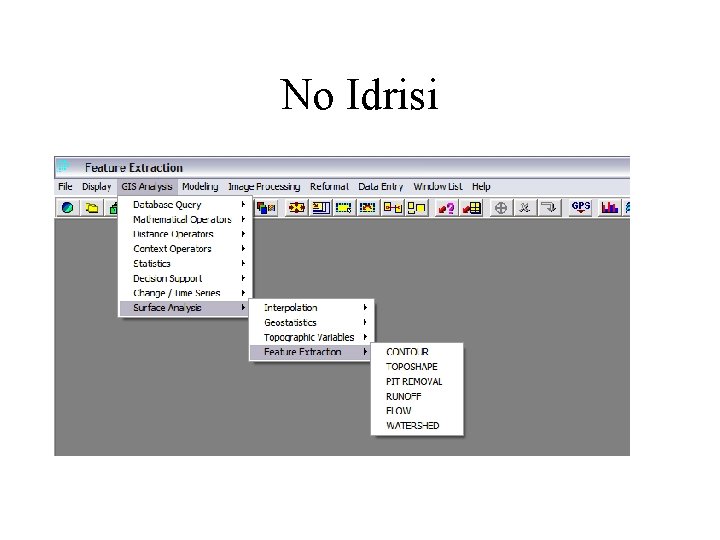 No Idrisi No Idrisi