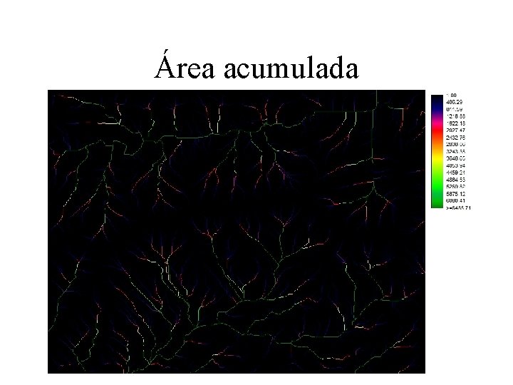 Área acumulada Área acumulada