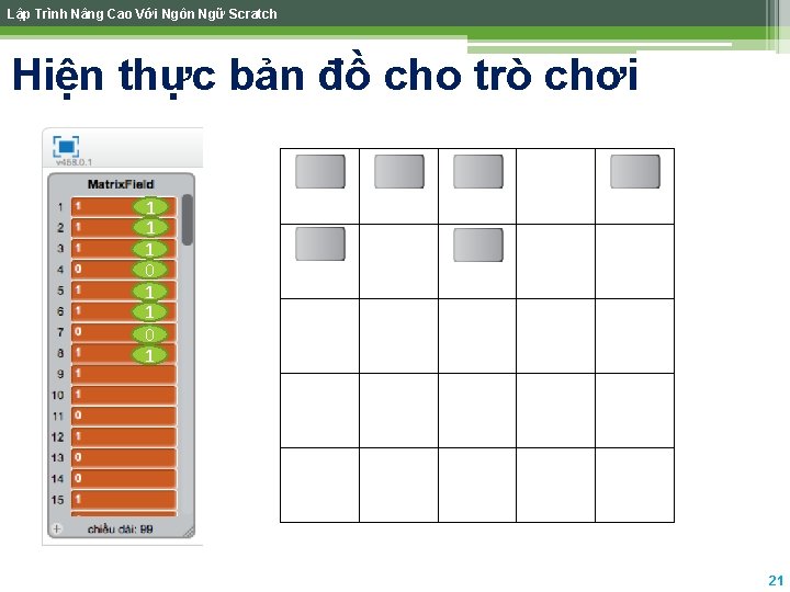 Lập Trình Nâng Cao Với Ngôn Ngữ Scratch Hiện thực bản đồ cho trò Lập Trình Nâng Cao Với Ngôn Ngữ Scratch Hiện thực bản đồ cho trò