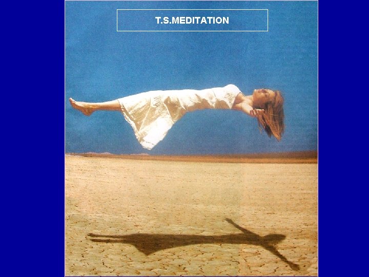 T. S. MEDITATION T. S. MEDITATION