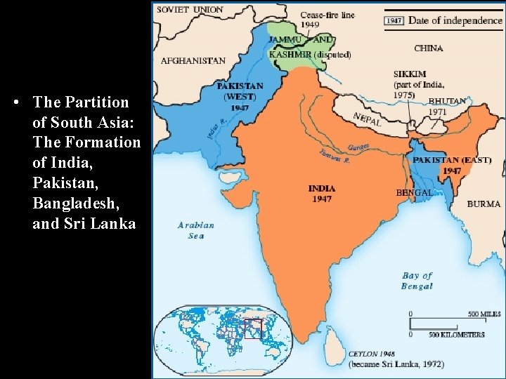  • The Partition of South Asia: The Formation of India, Pakistan, Bangladesh, and