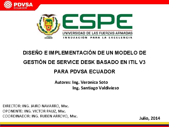 INFORME DE GESTIÓN GERENCIA DE PCP CVP FEBRERO 2011 DISEÑO E IMPLEMENTACIÓN DE UN