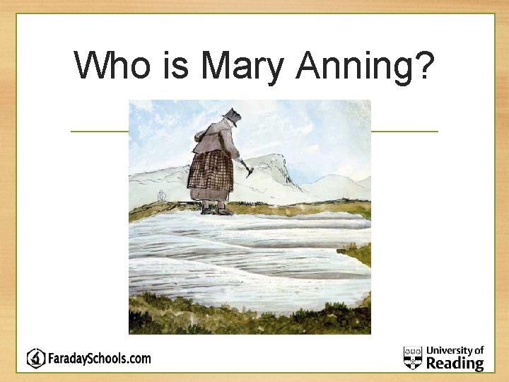 Who is Mary Anning? 