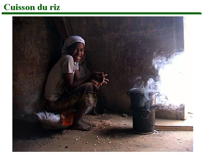 Cuisson du riz 