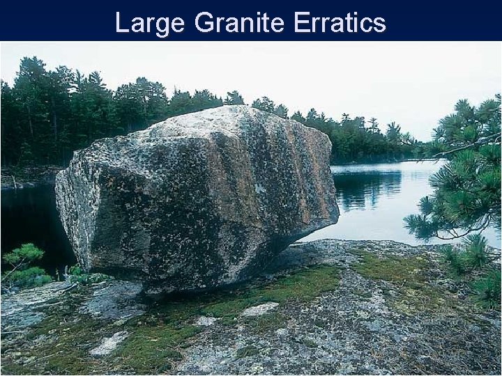 Large Granite Erratics 