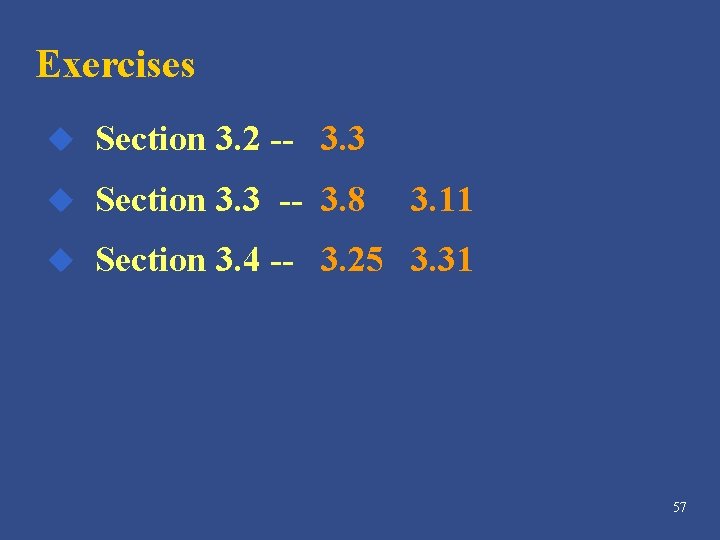 Exercises u Section 3. 2 -- 3. 3 u Section 3. 3 -- 3. Exercises u Section 3. 2 -- 3. 3 u Section 3. 3 -- 3.
