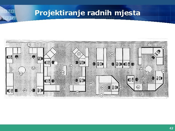 Projektiranje radnih mjesta 42 