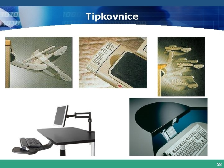 Tipkovnice 58 