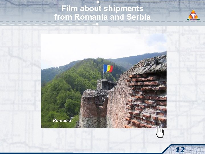 Film about shipments from Romania and Serbia 12 