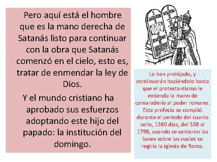 Pero aquí está el hombre que es la mano derecha de Satanás listo Pero aquí está el hombre que es la mano derecha de Satanás listo