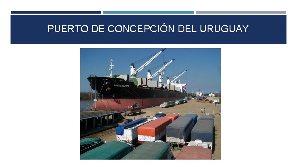 PUERTO DE CONCEPCIÓN DEL URUGUAY 