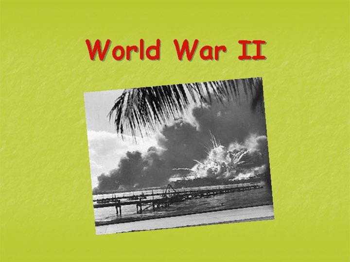 World War II 