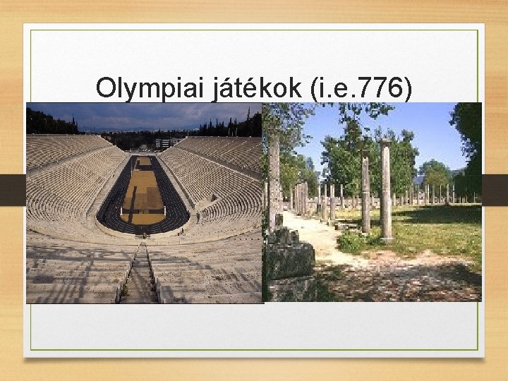 Olympiai játékok (i. e. 776) 