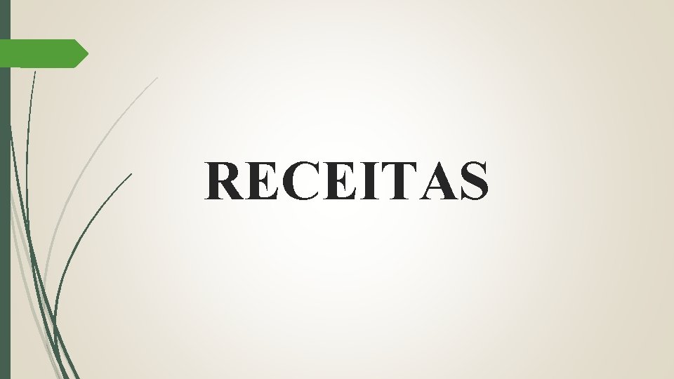 RECEITAS 