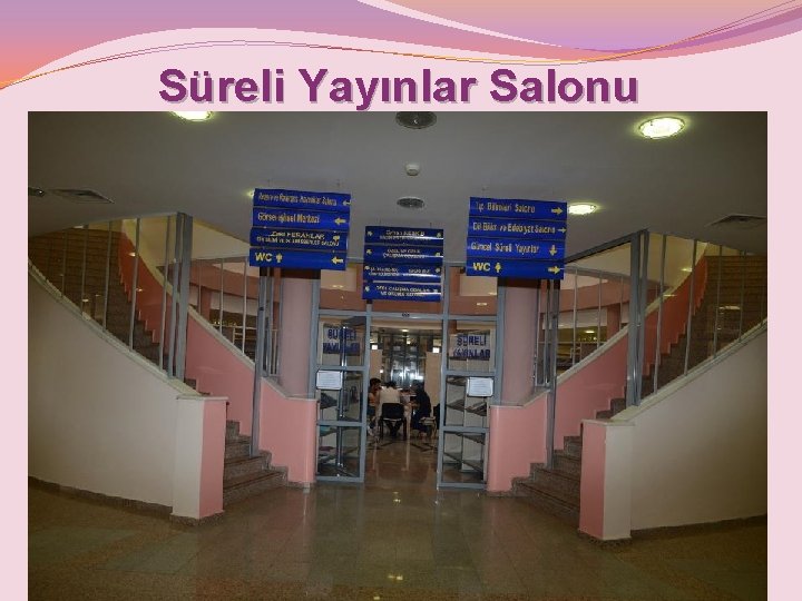 Süreli Yayınlar Salonu 