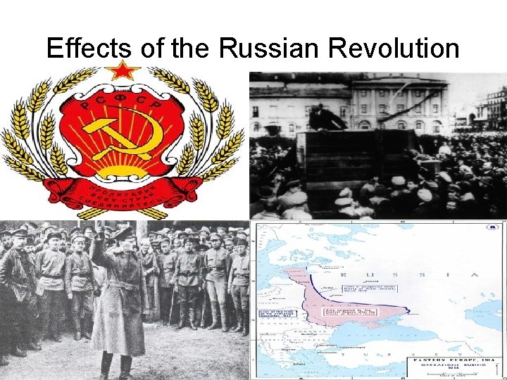 Effects of the Russian Revolution 