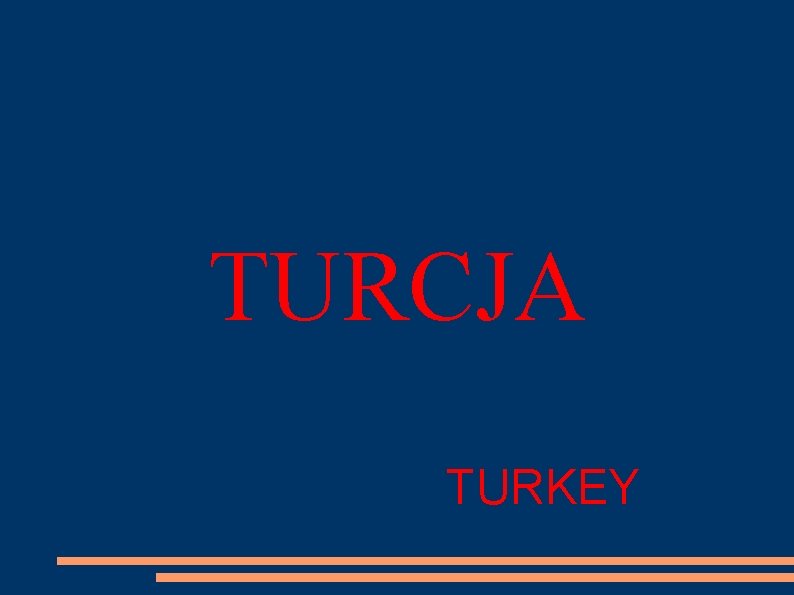 TURCJA TURKEY 