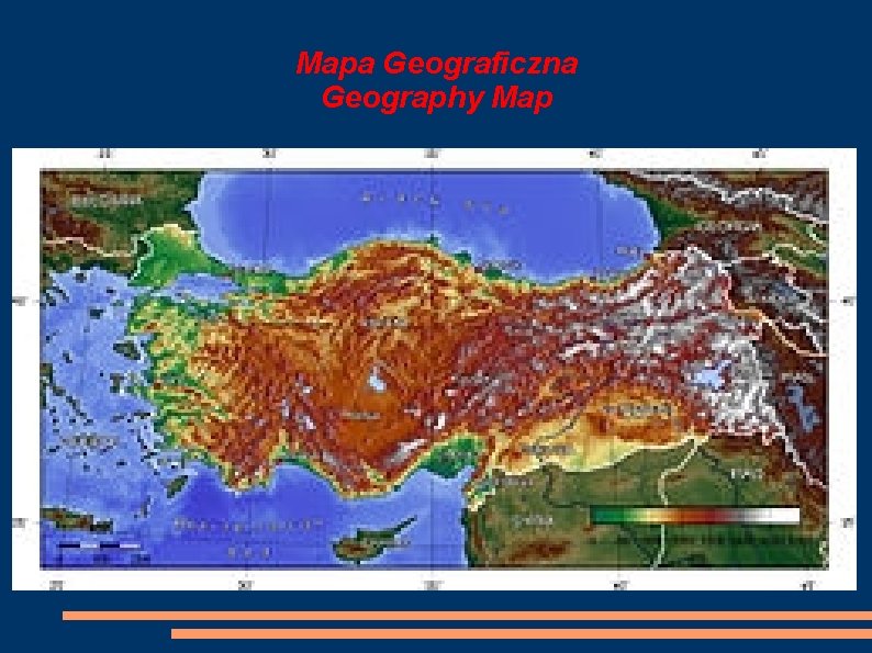 Mapa Geograficzna Geography Map 
