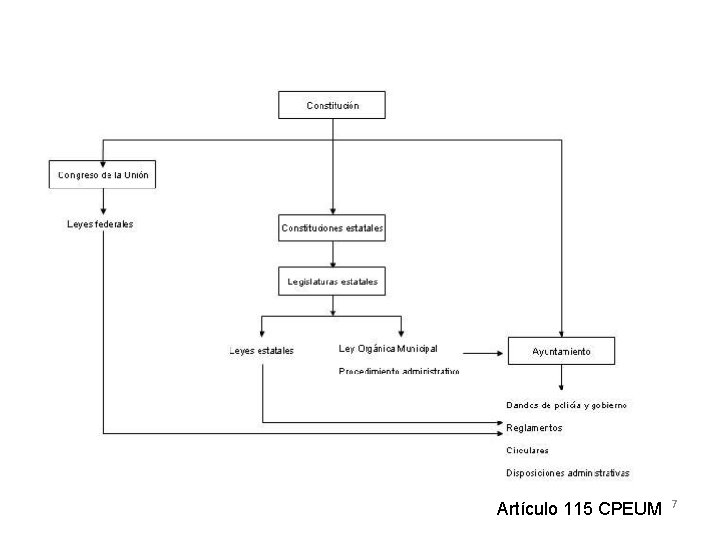 Artículo 115 CPEUM 7 