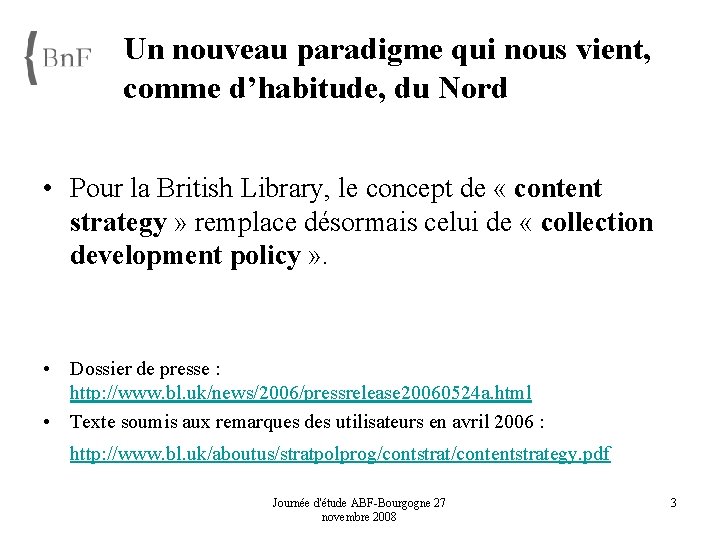 Un nouveau paradigme qui nous vient, comme d’habitude, du Nord • Pour la British