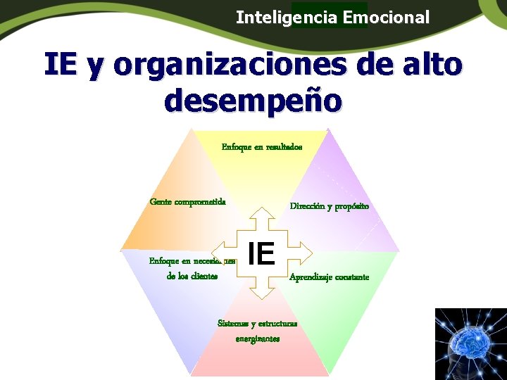 Inteligencia Emocional Panamá IE y organizaciones de alto desempeño Enfoque en resultados Gente comprometida Inteligencia Emocional Panamá IE y organizaciones de alto desempeño Enfoque en resultados Gente comprometida