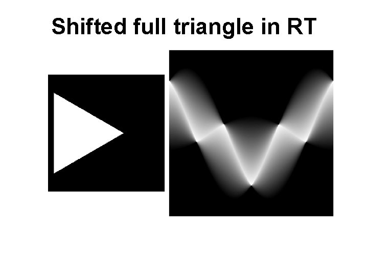 Shifted full triangle in RT Shifted full triangle in RT