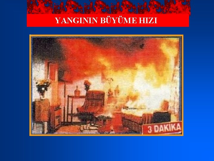 YANGININ BÜYÜME HIZI 