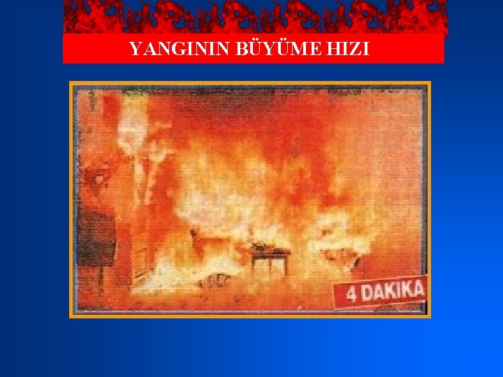 YANGININ BÜYÜME HIZI 