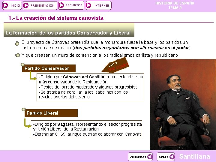 INICIO PRESENTACIÓN RECURSOS HISTORIA DE ESPAÑA TEMA 9 INTERNET 1. - La creación del INICIO PRESENTACIÓN RECURSOS HISTORIA DE ESPAÑA TEMA 9 INTERNET 1. - La creación del