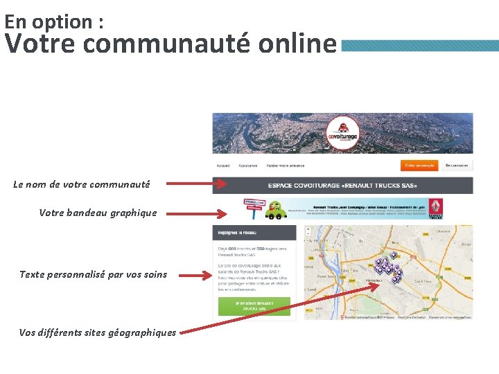 En option : Votre communauté online Le nom de votre communauté Votre bandeau graphique En option : Votre communauté online Le nom de votre communauté Votre bandeau graphique