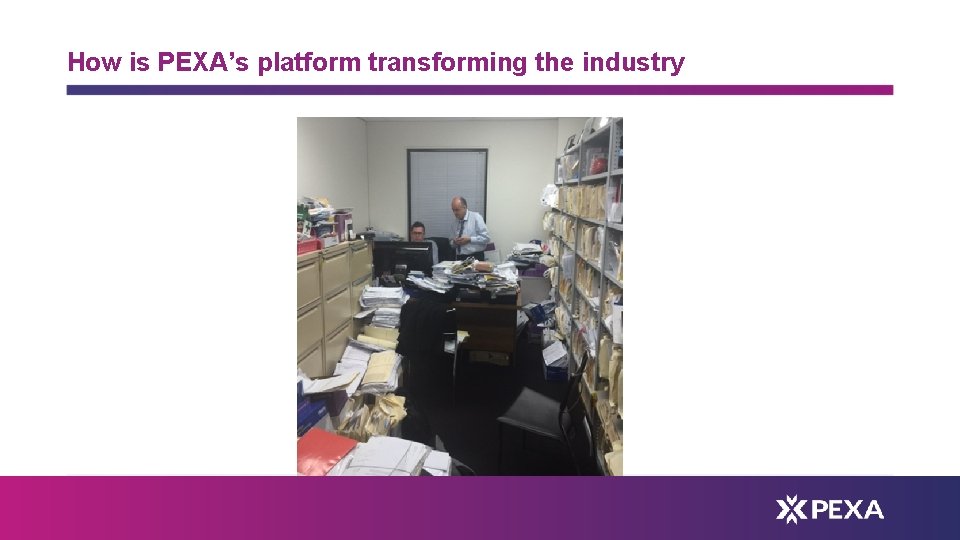 How is PEXA’s platform transforming the industry 