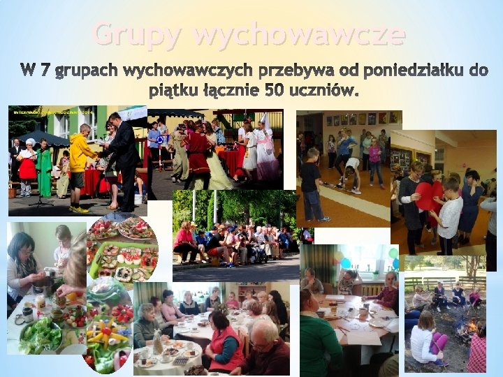 Grupy wychowawcze 