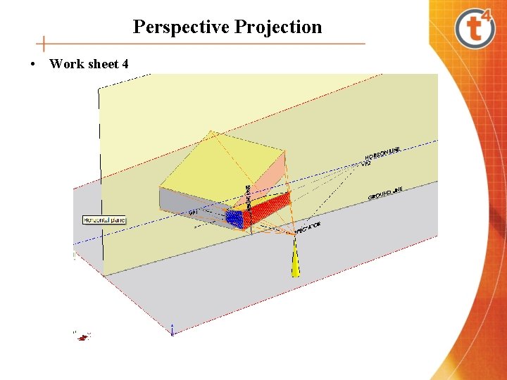 Perspective Projection • Work sheet 4 