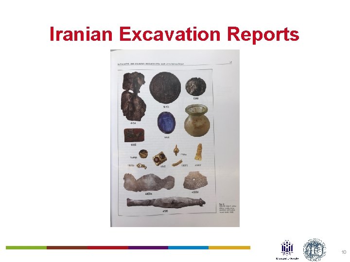 Iranian Excavation Reports 10 