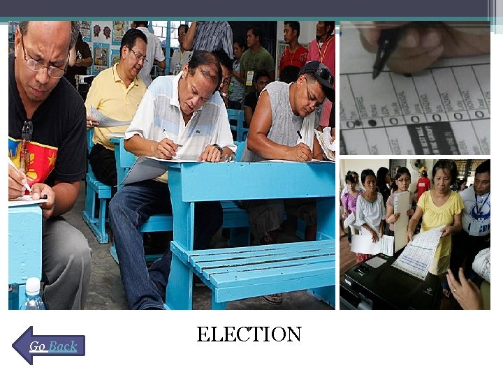 Go Back ELECTION Go Back ELECTION