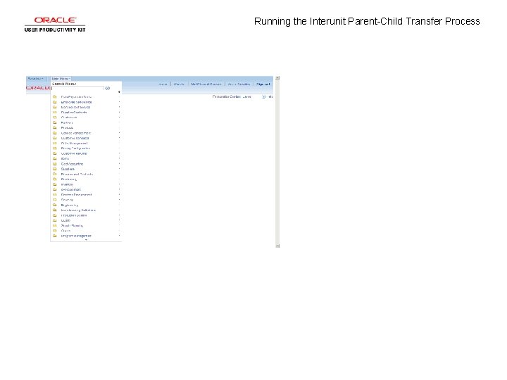 Running the Interunit Parent-Child Transfer Process 