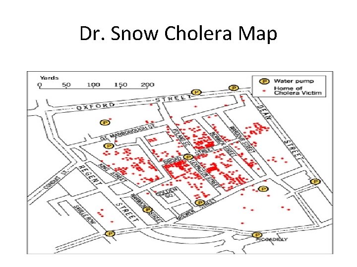 Dr. Snow Cholera Map 