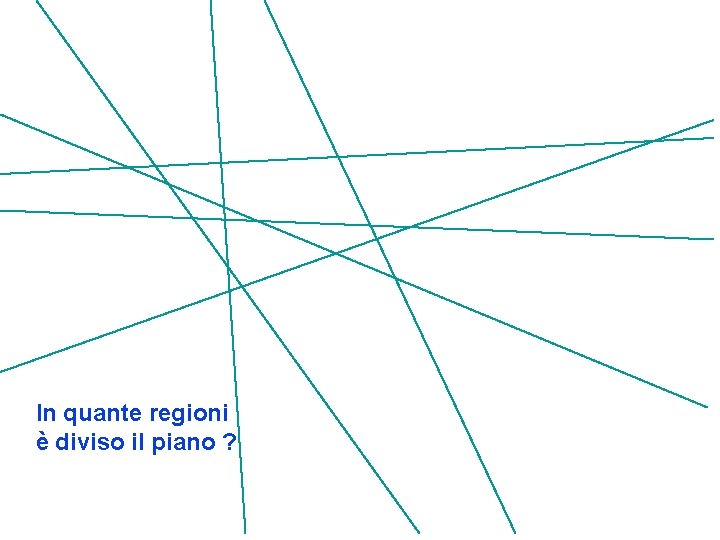 In quante regioni è diviso il piano ? 