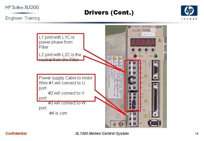 Drivers (Cont. ) Engineer Training L 1 joint with L 1 C is power