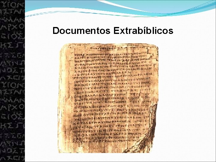 Documentos Extrabíblicos 
